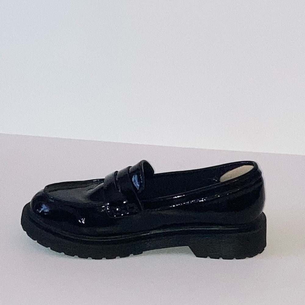 Black loafer